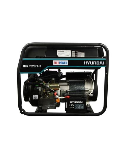 Бензиновый генератор Hyundai HHY 7020FE-T (универсальный 220/380В)