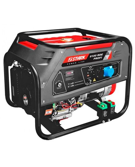 Бензогенератор Stark 8100 RDE PROFI
