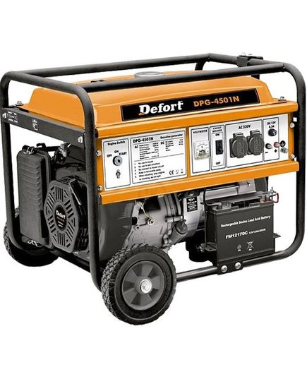 Бензиновый генератор Defort DPG-4501N