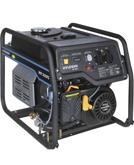 Бензо-газовый генератор Hyundai HHY 3020FG