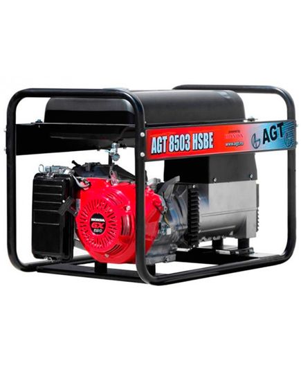 Бензиновый генератор AGT 8503 HSBE R26