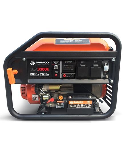 Генератор бензиновый Daewoo GDA 3300 E