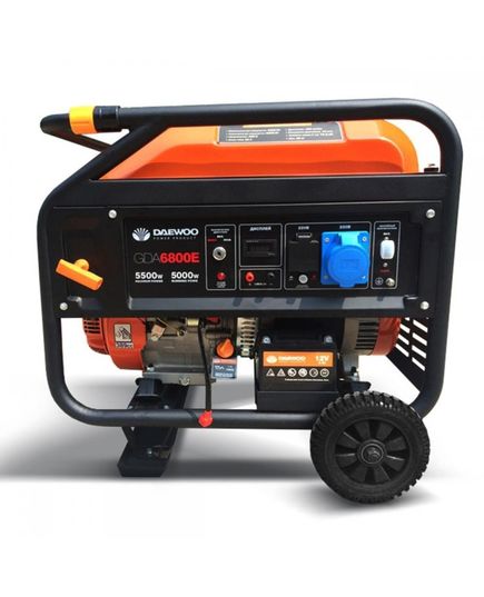 Генератор бензиновый Daewoo GDA 6800 E