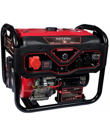 Двухтопливный генератор Vitals KLS 7.5-3be ГАЗ-БЕНЗИН