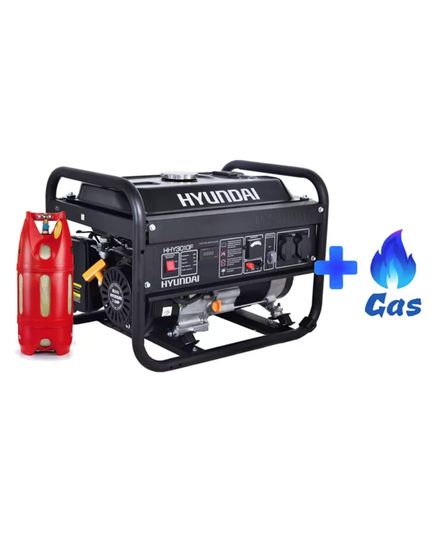 Двухтопливный генератор Hyundai HHY 3010f LPG