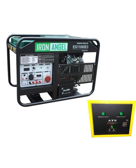 Бензиновый генератор Iron Angel EG 11000 E3 ATS                   