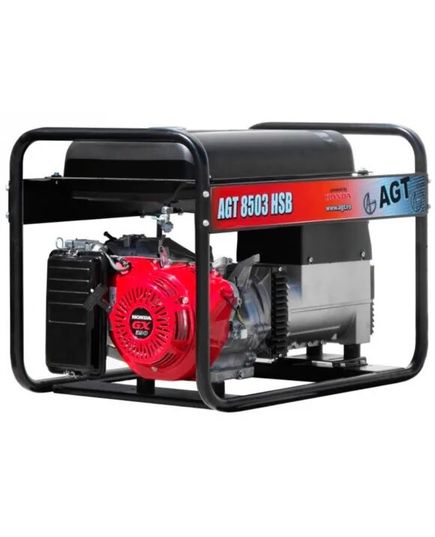 Бензиновый генератор AGT 8503 HSB R26