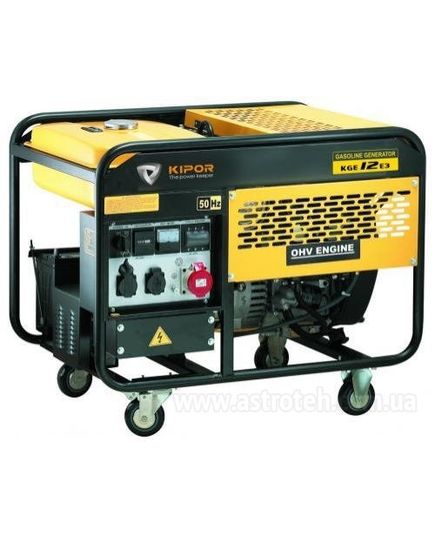 Бензиновый генератор Kipor KGE12E3