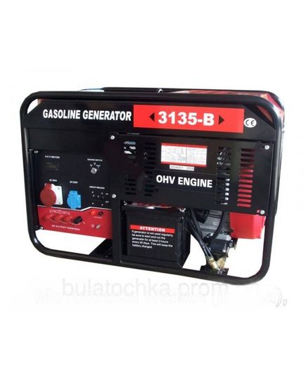 Бензиновый генератор Weima WM3135-B (3-х фазный)