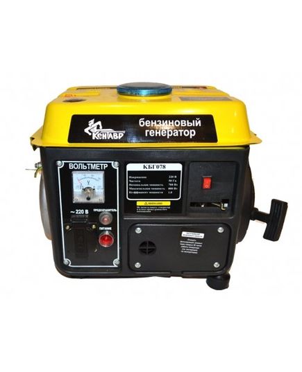 Бензиновый генератор Кентавр КБГ078