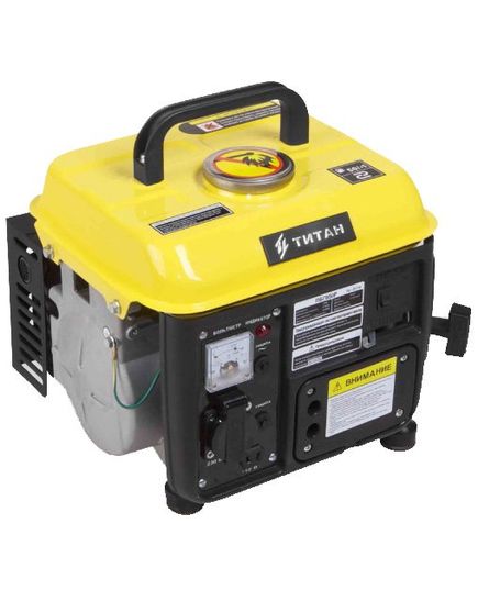 Генератор бензиновый Титан ПБГ850Р