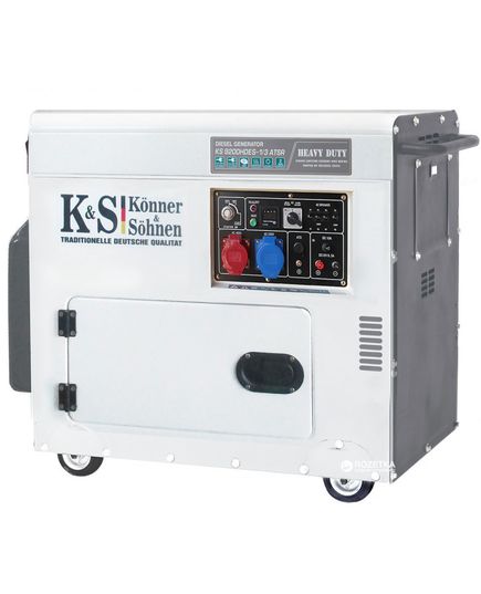 Генератор дизельный Könner&Söhnen KS 9200HDES-1/3 ATSR