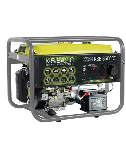 Генератор бензиновый K&S BASIC KSB 6500CE
