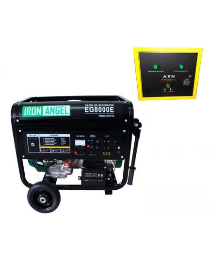 Бензиновый генератор Iron Angel EG 8000 E ATS