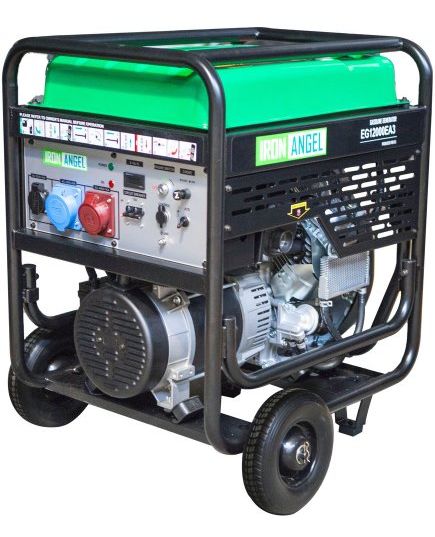 Бензиновый генератор Iron Angel EG12000E3/1 (2001212)