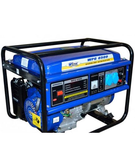 Электрогенератор Werk WPG6500 (43237)