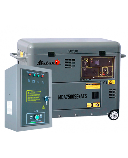 Дизельный генератор MATARI MDA 7500 SE ATS