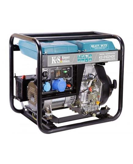 Генератор дизельный Könner&Söhnen KS 6102HDE