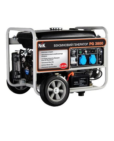 Бензиновый генератор NIK PG 3800 БУ